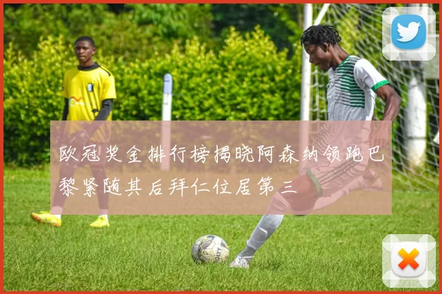 欧冠奖金排行榜揭晓阿森纳领跑巴黎紧随其后拜仁位居第三
